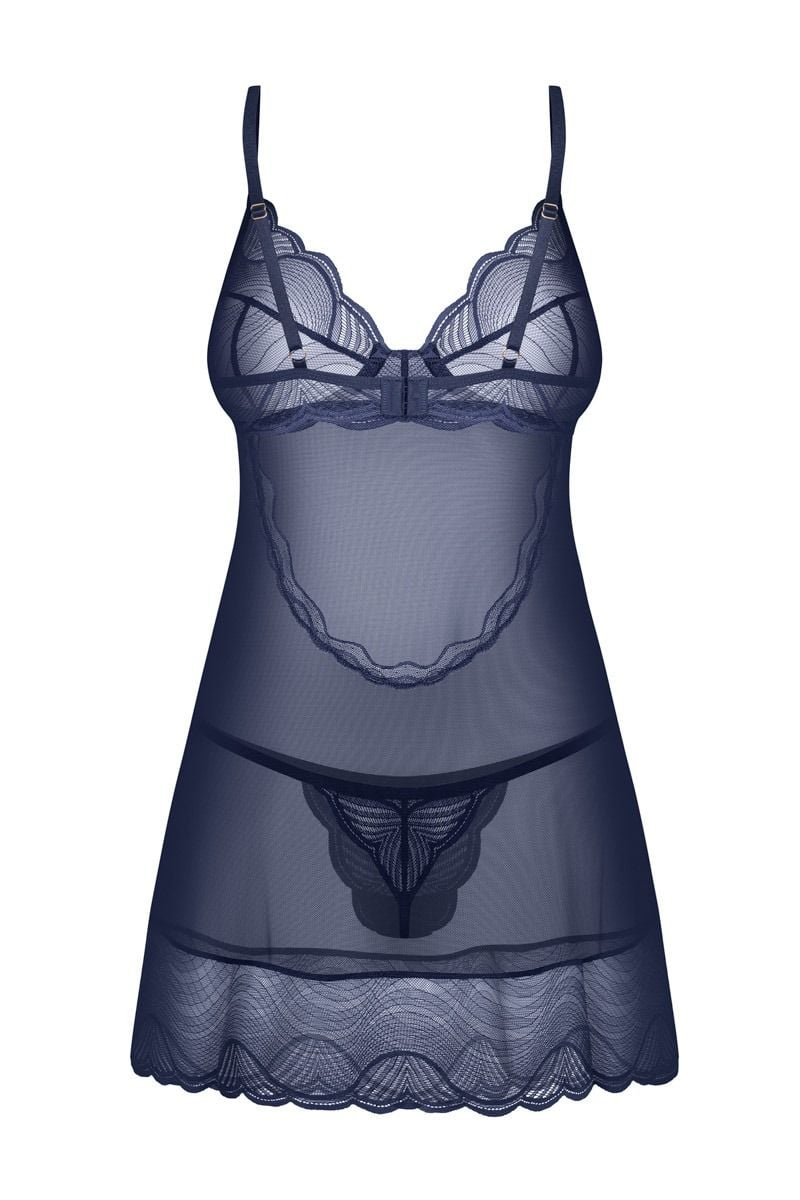 Tmavě modrá košilka Nighty Blue